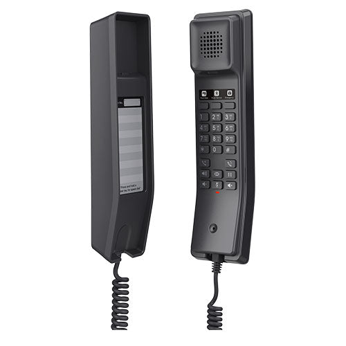 Grandstream GHP611W Hotel Phone, 2 Line IP Phone, 2 SIP Accounts, HD Audio, Built In Wi-Fi, Black Colour, 1Yr Wty Grandstream GHP611W Hotel Phone, 2 Line IP Phone, 2 SIP Accounts, HD Audio, Built In Wi-Fi, Black Colour, 1Yr Wty